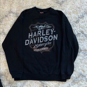 Harley-Davidson Black Crewneck